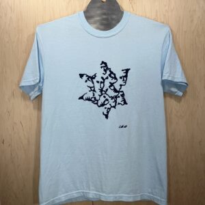 STAR - Navy on Baby Blue