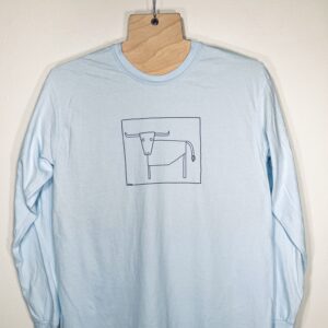Longhorn Long-Sleeve Chambray
