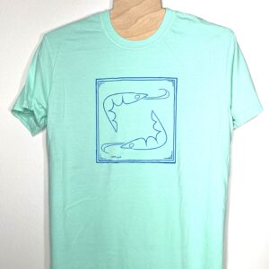 Shrimp! Cobalt on Reef Green Heavy T