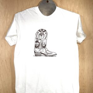 Boot - White T