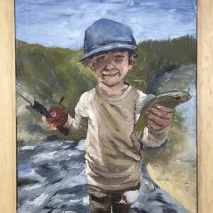 First Fish Beau Portrait